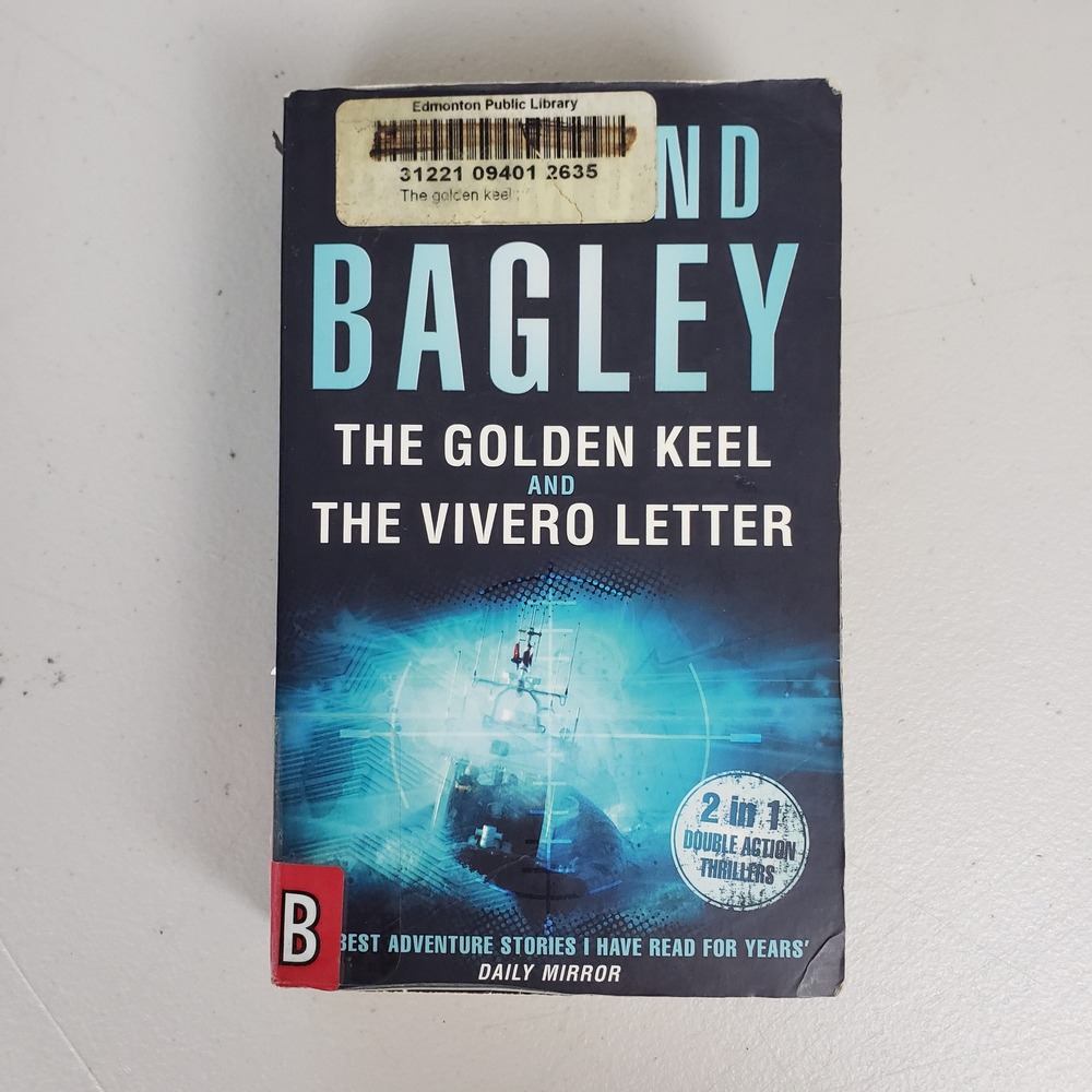 Desmond Bagley The Golden Keel & The Vivero Letter 2-in-1 Thriller Paperback